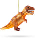 T-Rex Dinosaur Blown Glass Christmas Ornament...