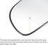 X AUTOHAUX Car Rearview Left Driver Side Heated Mirror Glass Replacement W/Backing for Dodge Caravan for Chrysler Town Country for Chrysler Grand ...