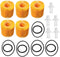 Oil Filter Kit(5Pcs) 04152-YZZA1 Replacement for Toyota Avalon Camry Sienna Lexus ES350 RAV4...