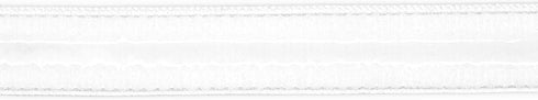 Dritz 9350W Plush-Back Non-Slip Woven Elastic, White, 3/8-Inch by 1-Yard...