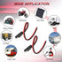 ELECTOP 10AWG SAE Connector Extension Cable, SAE Quick Connector Disconnect Plug SAE Power Automotive Extension Cable Solar Panel Cable Wire(2 Pac...