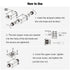 Junction Box Outdoor Waterproof Electrical Box, 2 Way Plug Line Plastic External Junction Box, M25 Waterproof Electrical Box, Electric Power Cord ...