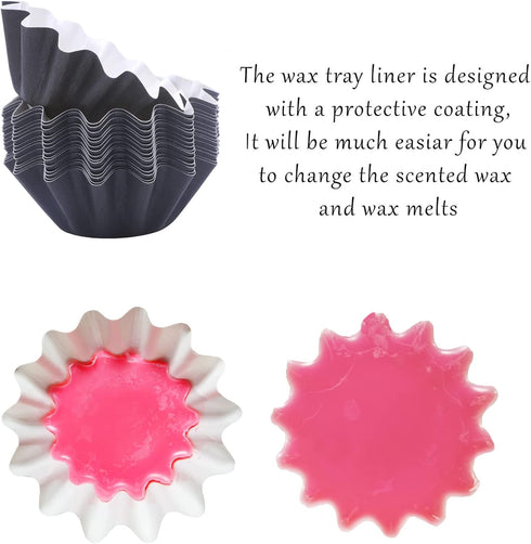 FANDOL Wax Melt Warmer Liners Reusable & Leakproof Candle Warmer Liners Wax Tray for Scented Wax,Electric Wax Warmers, Plug in Warmers, Candle War...