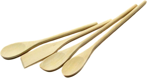 Chef Craft Classic Wooden Tool Set, 4 piece set, Natural...