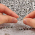 Song Xi 1200pcs Silver Letter Beads for Bracelets, 4x7mm Black Alphabet Beads Friendship Bracelets Jewelry Making Kit for Christmas Gifts...