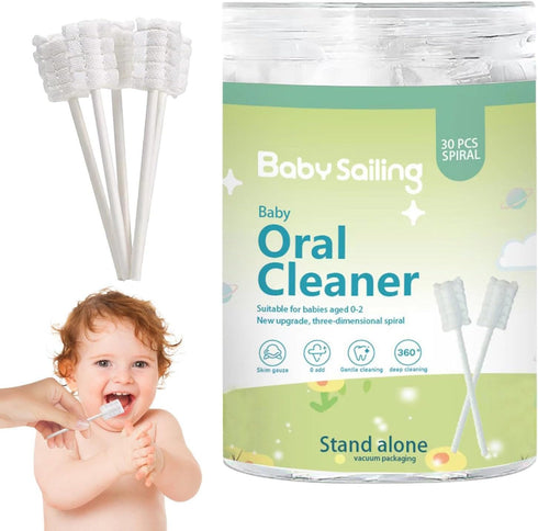 BARASH Baby Cleaning Stick, Tongue Cleaner Toothbrush, Baby Toothbrush, Infant Toothbrush Clean Baby, Deental Care Cleaning Stick, Cleaning Stick ...
