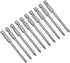 uxcell 10 Pcs 4mm PH1 Magnetic Phillips Screwdriver Bits, 1/4 Inch Hex Shank 3-inch Length S2 Power Tool...