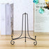 (4 pack)8"Iron Display Stand, Black Iron Easel Plate Display Photo Holder Stand, Displays Picture Frames, Cookbooks, Decorative Plates, Tablets an...