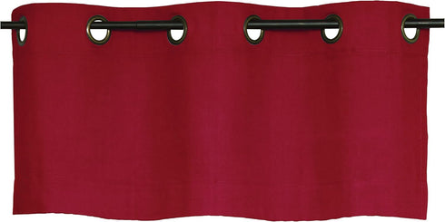 Winmate Insulated Cotton Grommet Valance 40" x 15" in Burgundy...