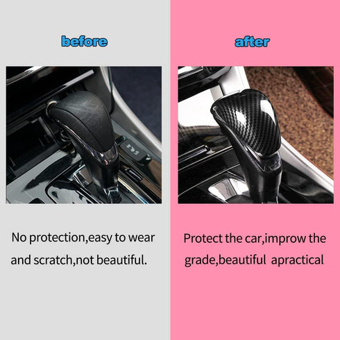 JINZHAO Auto Car Gear Shift Knob Cover for Honda Accord Sedan 9th Gen (2013-2017) Accessories...