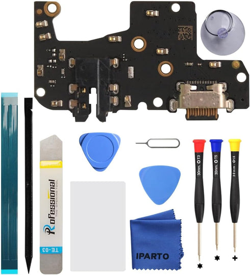 Charging Port Replacement Kit for Motorola Moto G Stylus 2022 XT2211 USB Flex Dock Connector Charging Flex Replacement with Tools...