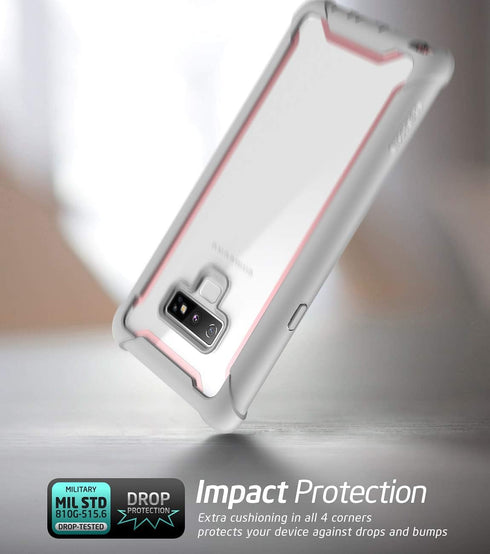 i-Blason Ares Designed for Galaxy Note 9 Case, Full-Body Rugged Clear Bumper Case with Built-in Screen Protector for Galaxy Note 9 2018 Release, P...