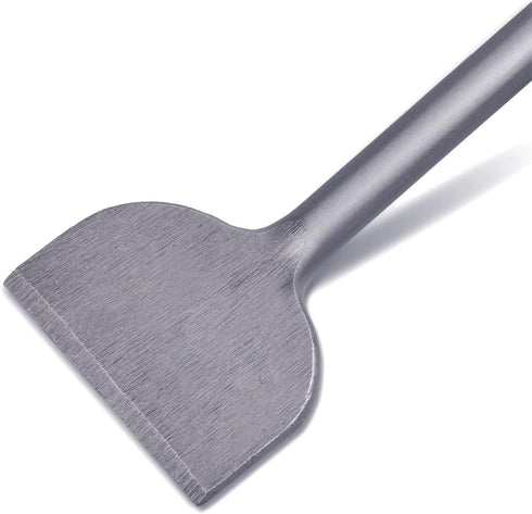 1.57x10inch (40x250mm) Scraping Chisel SDS Plus Tile Removal Chisel for Tile Masonry Concrete Cement Brick Stone Floor Wall (Angled Bent, 1.57x10i...