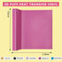 3D Puff HTV, 10inch x 3.3feet 3D Puff Heat Transfer Vinyl Roll, Light Purple 3D Puff Iron On Vinyl for DIY T-Shirt Clothes Bag Pillow Textile Fabr...