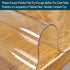 Small Office Desk Protector Mat Clear Table Protector Plastic Table Cloths PVC Night Stand Table Cover Mat Shelf Surface Protection Crystal Childr...