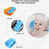 HALLO Soft Infant Bath Sponge Skid Proof Baby Bath Mat Newborn Odor Free (Blue)...