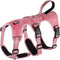 FEimaX Dog Harness No Pull Soft Padded Dog Vest with 3 Leash Clips and Easy Control Handle Reflective Adjustable No Choke Pet Harnesses for Medium...