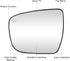 Driver Side Mirror Glass Compatible with Nissan Rogue 2014 2015 2016 2017 2018 Left Side Heated Mirror Replace 963664BA1A...