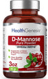 D-Mannose Pure Powder 2000 mg 3 oz 85 g - Supports Urinary Bladder Tract Health...
