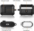 AirPods Pro Case Cover with Keychain Hard Protective Case for Apple AirPods Pro 1st Generation Case Shockproof AirPod Pro Case with Secure Lock - ...