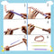 Quick Turn Fabric Set for Fabric Sewing, Sewing Tools for Crafts Sewing Knitting, 3 Sizes Tube Turners for Fabric Sewing Supplies...