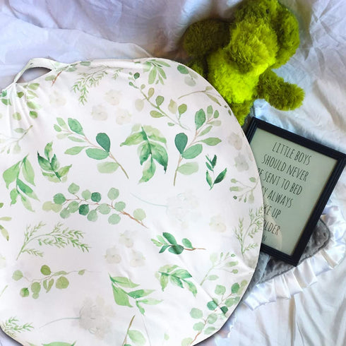 TANOFAR Green Leaf Lounger Cover for Newborn, Breathable & Reusable Removable Slipcover for Baby, Snugly Fit...