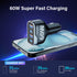 SUNDAREE Super Fast Car Charger, 60W USB Car Charger Multiport, USB C Cigarette Charger Compatible with iPhone 15 Pro Max Plus/14/13/12/11/X iPad ...