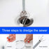 EKDJKK Plumbing Grabber, Sink Grabber, Flexible Grabber Claw Pick Up Reacher Tool with 4 Claws, Bendable Hose Pickup Reaching Tool for Litter Pick...
