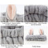AHONEY Animals Ears Headbands, Cute Makeup Spa Fuzzy Skincare Headband for Washing Face Headband for Women Girls Coral Fleece Elastic Hair Band Co...