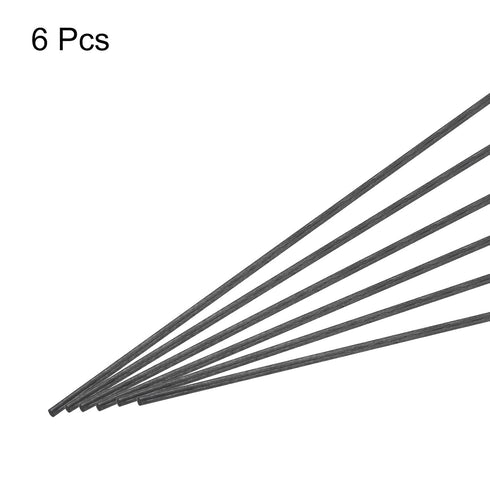 MECCANIXITY 6 Pack Carbon Fiber Rod, 1.5mm x 150mm for RC Plane DIY Tool Wing Tube Quadcopter Arm...