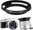 52mm Screw in Lens Hood Shade Cover for Fujifilm Fuji Fujinon XC 15-45mm F3.5-5.6 OIS PZ Lens on Camera X-T30 II X-T20 X-T10 X-T200 X-T100 X-A7 X-...