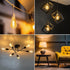 ST19(ST58) 6W LED Edison Bulb, Vintage Softy White 2700K, Antique Flexible Spiral LED Filament Light Bulb, Non-Dimmable, 600LM, 6W Equivalent to 6...