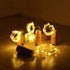 Aluan Wine Bottle Lights with Cork, 12 LED 10 Pack Fairy / String Lights Waterproof Battery Operated for Jar Party Wedding Christmas Festival Bar ...