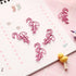 Flamingo Shape Paper Clips with Clear Box, JruiZhp 50 Pcs Pink Funny Cute Paperclips Bookmarks Planner Clips, for Fun Office Supplies School Gifts...