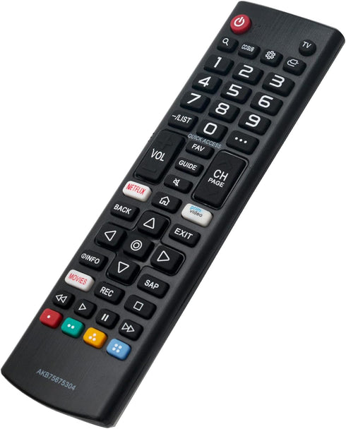 AKB75675304 Replacement Remote Control fit for LG Smart TV 43LM5700PUA 65UM73000PUA 32LM6350PUA 43UM6900PUA 49UM6900PUA 55UM6900PUA 65UM6900PUA 43...