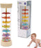 Baby Rain Stick, 7.7’’ Rain Stick Baby Toy for 6-12 Months, Rain Sticks for Kids, Rain Stick Rattle Shaker Baby Toys, Sensory Developmental Toy fo...