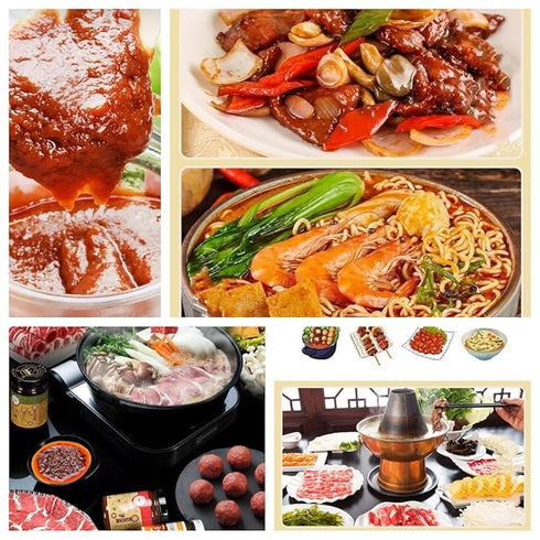 Old-Fashioned Barbecue Sauce, Special Hot Pot Salty Shacha Dipping Sauce, Barbecue Marinade, Stir-Fry Seasoning, Chinese Barbecue Sauce 7 Oz/200 G...