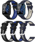 3 Pack Wrist Strap Compatible with Wiszodet S16/Phyulls S16/Cosjoype S16/Sedzofan S16/AIWIEP/Tixpc Kids Smart Watch 1.54'' Bands, Replacement Wris...