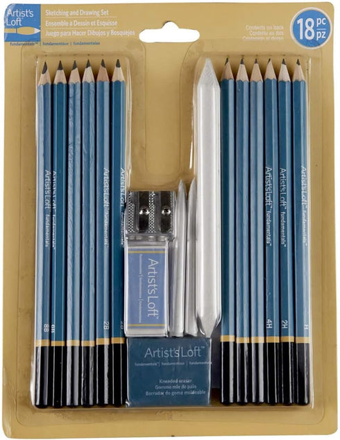 MICHAELS Sketching & Drawing Set by Artist’s Loft™ Fundamentals™...