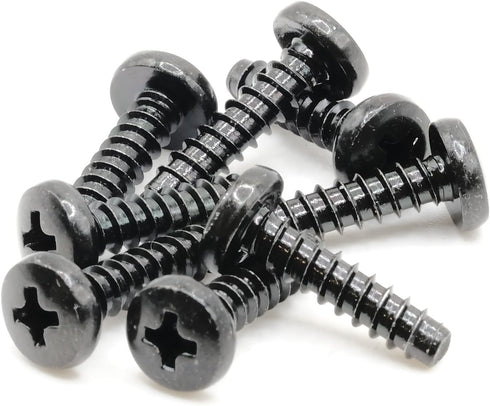 ReplacementScrews 1 Set of Metric Screws (Model RS-198354) Pan Head - Philips Drive - Black Plated (Pack of 8)...