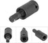 ViaGasaFamido Male Universal Joint Socket 360 ° Swivel Adapter Drive Steel Pneumatic Pneumatic Wrench Universal Joint(1/4)...