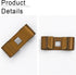 CHGCRAFT 32Pcs 2Styles Rectangle Bolo Tie Slides Clasp Accessories Blank Bolo Tie Slides for DIY Bolo Tie Making, Antique Bronze and Platinum...