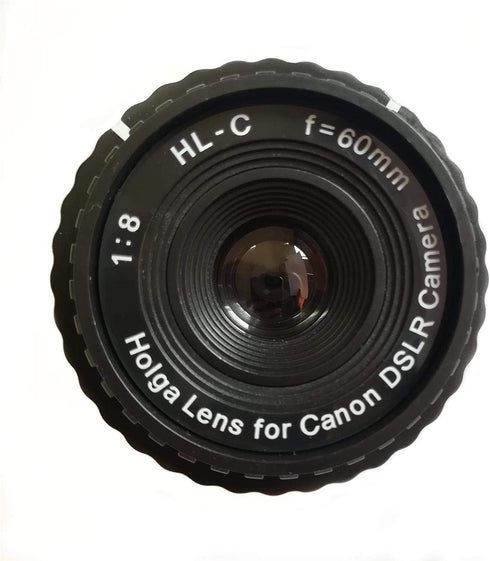 Holga HL-C 60mm f/8 Lens for Canon DSLR Camera(Black)...