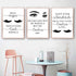 Beauty Salon Wall Decor Eyelashes Guide Poster Makeup Wall Art Decor Esthetician Gift Canvas Print Lash Bundle Fashion Wall Art Modern Artwork for...