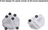 C&AHOME 24pcs Wire Cube Plastic Connectors for Cube Storage Modular Closet Organizer and Metal Grid Shelving Unit White...