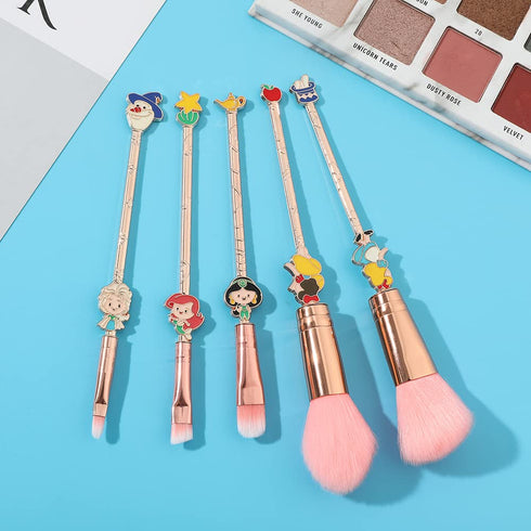 Anime Alice in Wonderland Makeup Brushes - Foundation Blending Powder Eyeshadow Contour Concealer Blush Cosmetic Makeup Tool Brush (Alice Makeup B...