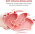 Qshare Toddler Plate, Portable Baby Plates for Toddlers and Kids, BPA-Free Strong Suction Silicone Placemat, 11x8x1 Inch...