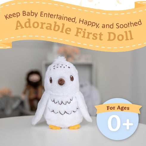KIDS PREFERRED Harry Potter Hedwig 7 Inch Plush Snowy Owl Stuffed Animal for Babies, Toddlers, and Kids...
