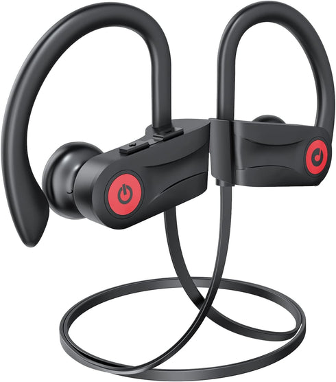 Boean Bluetooth Headphones, Wireless Earbuds with 16 Hours Playtime Bluetooth 5.3 Wireless Headphones HD Deep Bass Stereo Sound Isolation IPX7 Wat...