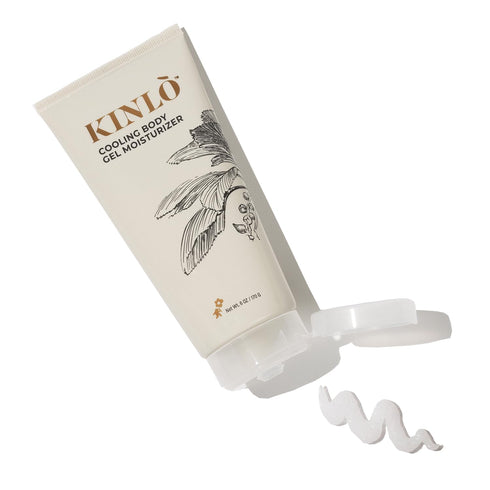 Kinlo Cooling Body Gel Moisturizer 6oz | Aloe vera gel Cooling Hydrating Skin Care Body Lotion | Aloe + Glycerin + Menthol| Black Owned Skincare...